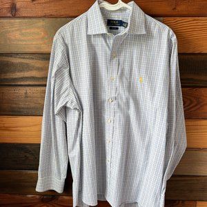 POLO by Ralph Lauren Easy Care Men's Button Down Shirt Size 16 1/2, 34/35